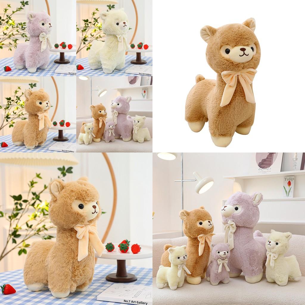 Disney Alpaca Plush Toy With Pp Cotton Filling For Girls Bedroom Decor