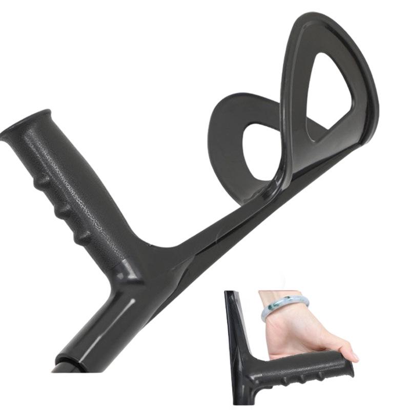 Adjustable Aluminum Alloy Folding Elbow Crutches – Armpit Crutches, Non-Slip, Lightweight Walker for Rehabilitation and Fractures.