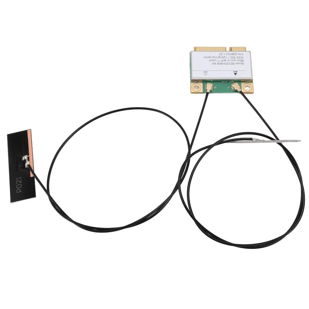 Mini PCI E WiFi 7 Card 8774Mbps 2 Band Gigabit Wireless Network Card BE200HMW para PC