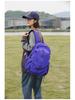 Versatile Japanese-Style Solid Color Backpack for School, Sports, and Travel