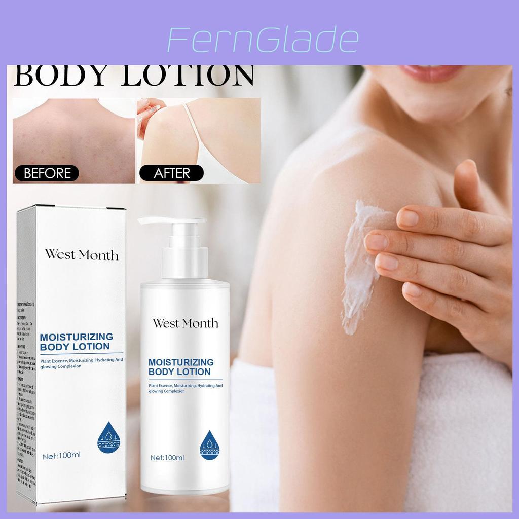 West Month Brightening Moisturizing Body Lotion For Silky Smooth Skin Hydration