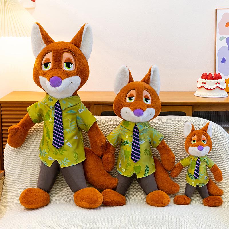 Zootopia Judy & Nick Plush Toy - Fox & Rabbit Doll Set
