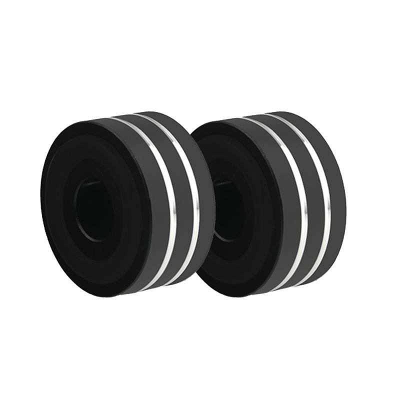 4 PCS /set Speaker Floor Protector Mats 30X15mm Shock and Noise Cancelling Mat peaker Spikes Floor Protectors Shoes Mat