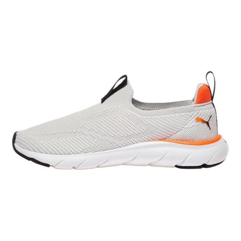 PUMA SoftRide Flex Unisex Low-Top Lifestyle Shoes Light Grey 309833-02 EU 37