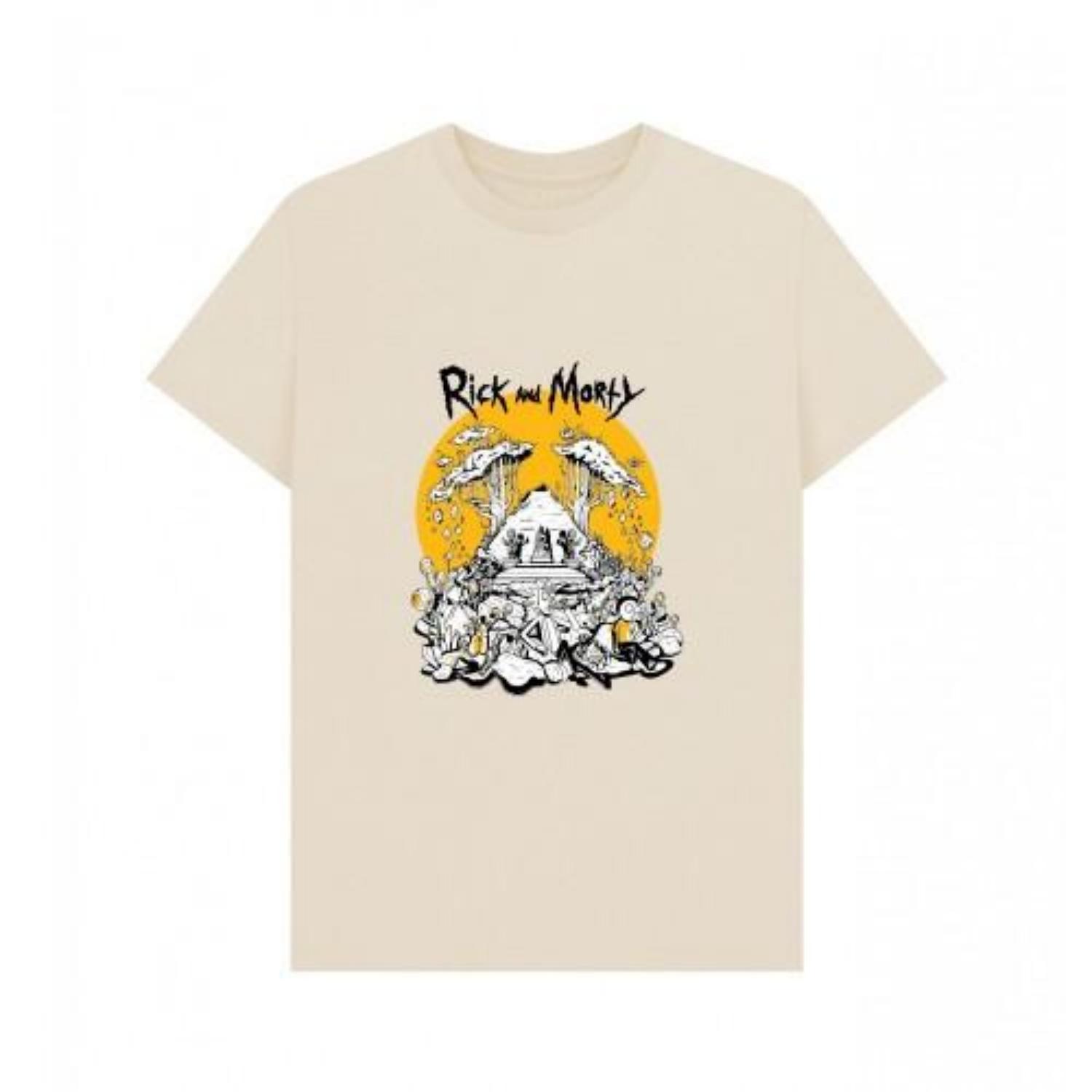 Rick And Morty Unisex Adult Rest And Ricklaxation T-Shirt S чёрный