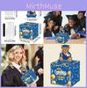 Blue Graduation Gift Box With Motif For Events And Party Atmosphere Enhancement