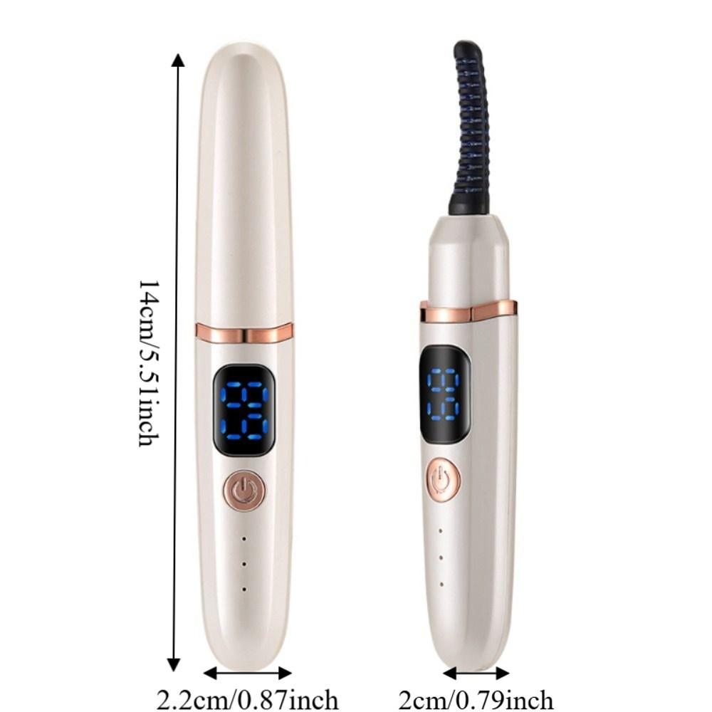 Long-Lasting Styling Heated Eyelash Clip Portable Eyelash Curling Device  Beautiful Eyes
