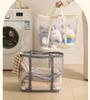 Laundry Hamper for Dorms & Homes Foldable Large-Capacity Mesh Laundry Basket For Dirty Clothes, Socks, and Underwear Storage