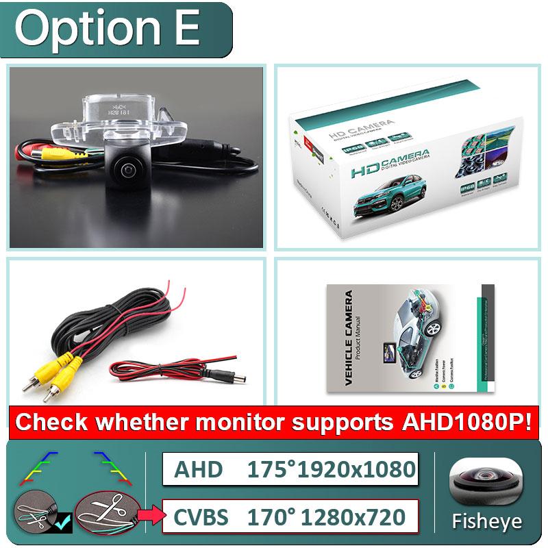 GreenYi 170 Degree 1920x1080P AHD Special Vehicle Rear View Camera for Honda City Civic Crider Accord Platinum Ciimo Fit RDX Car