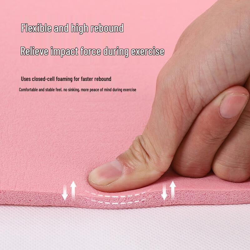 WEZHO Silent Anti-Slip Multi-Functional Fitness Mat (2-Pack)