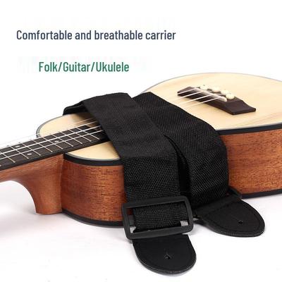 Popular Folk Guitar and Ukulele Shoulder Strap - Musical Instrument Accessory