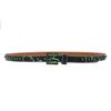 High-end Women's Patterned 2.3 Leather Belt with Pin Buckle and Rhinestones – European & American Punk Style.