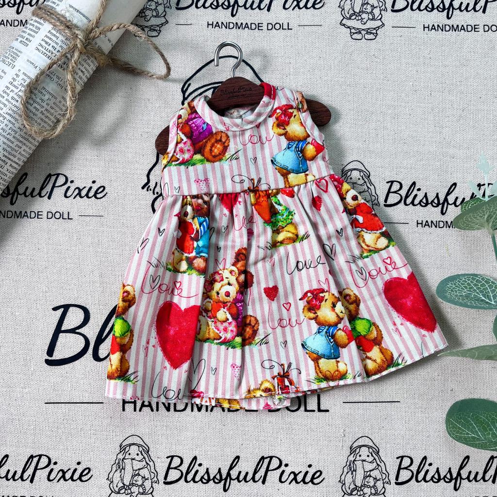 BlissfulPixie Handmade Waldorf Doll Clothes Set (30cm) with Beautiful Box, Perfect for Girls, Christmas, Birthday Gift - Autumn Clothing Accessories
