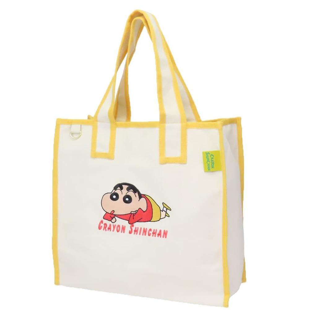 Crayon Big Square Tote [Small Planet] Shin-chan [Handbag] Bag/Logo