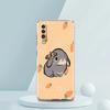 Cute Colorful Rabbit Case For Samsung A16 A14 A12 A22 A32 5G A34 A42 A52 A54 A50 A70 A30 A40 A20E A10S A20S A02S A04S A06 Cover