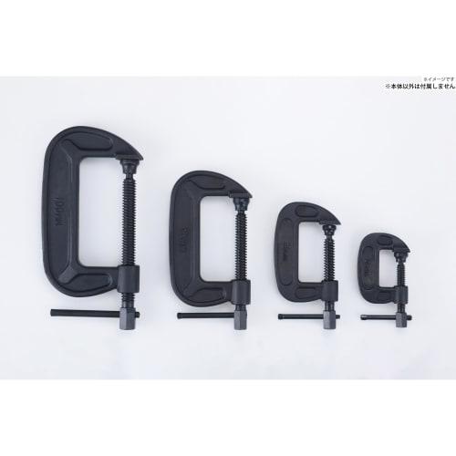 Takagi Forged C-Clamp, Black, 50mm, Tool, Welding, Drilling, Gluing, Wrench, Spanner, Heavy-Duty Tightening