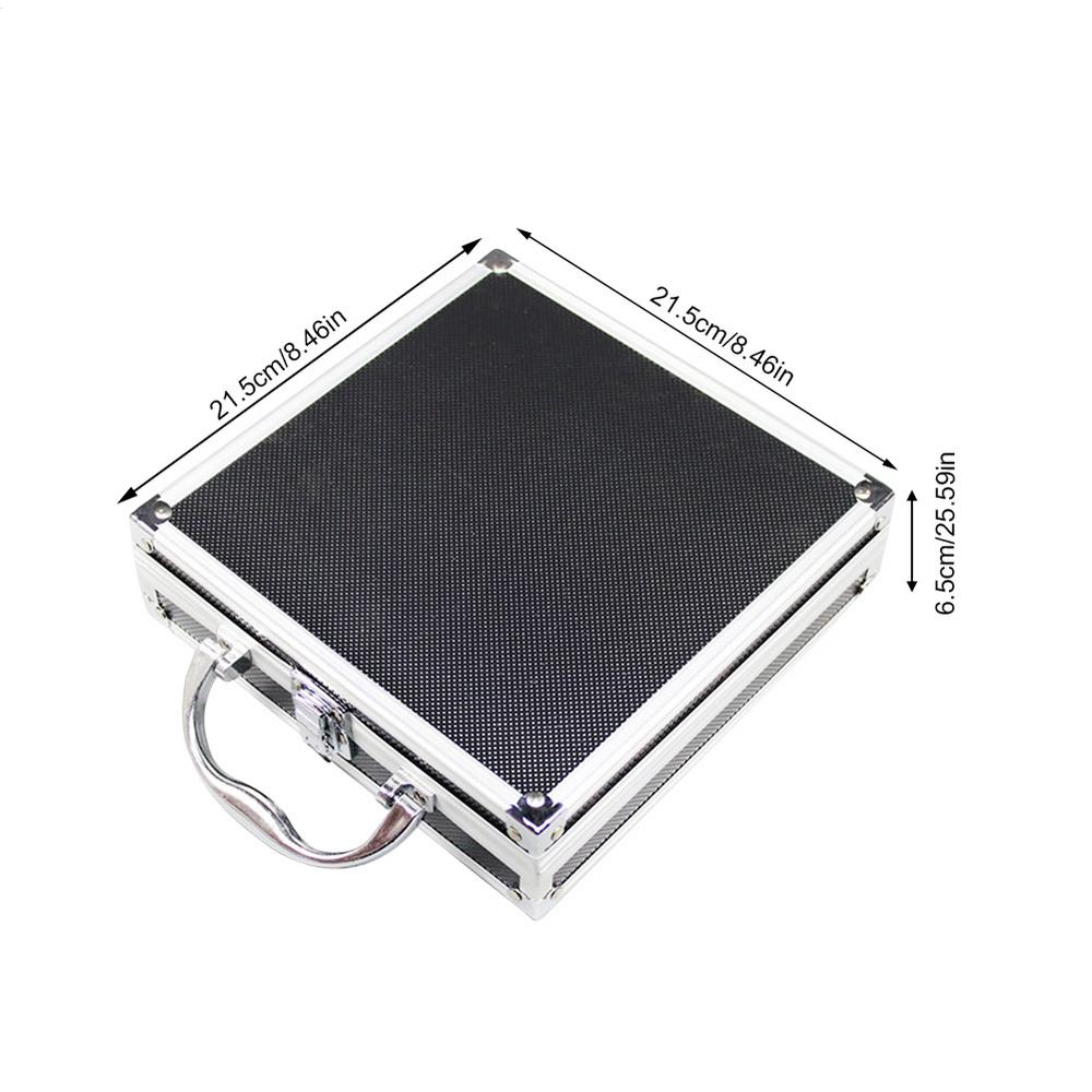 Aluminum Alloy Portable Tool box Storage Manager Household Durable Storage Box With Sponge Inner Tools Organize and Protect