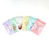 Macaronfarbene Ziplock-Beutel: Dicke, Transparente, Bedruckte Verschließbare Beutel für Schmuck & Kosmetik