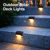 1~32PCs LED Solar Lights Outdoor Waterproof Motion Sensor Deck String Lights for Outside Yard Garden Stair Lamp