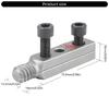Ergonomic Water Pipe Screw Extractor Broken Faucet Wire Removal Tools for Efficient Plumbing Repairs Home Professional
