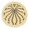 Sound Hole Cover Wood Reduce Feedback Dustproof Guitar Soundhole Cover for 41in Acoustic Guitar