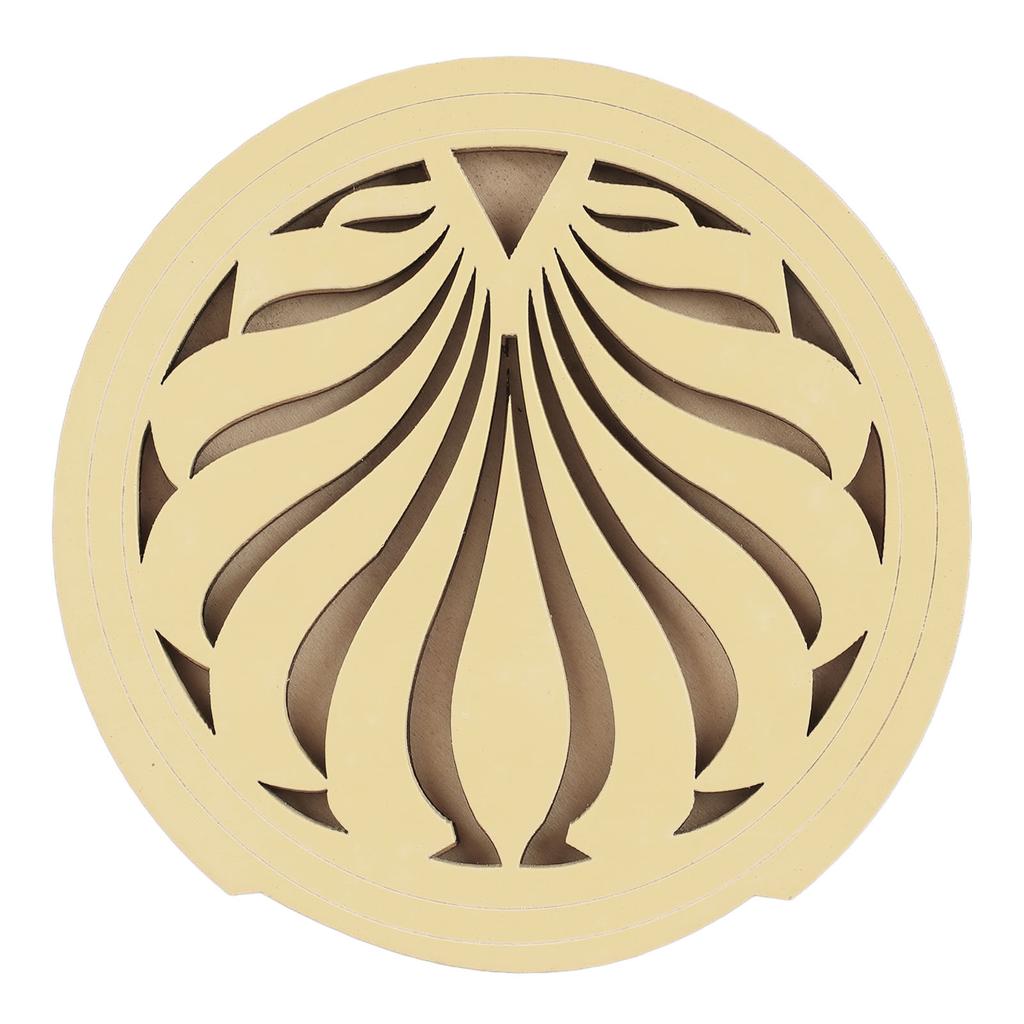 Sound Hole Cover Wood Reduce Feedback Dustproof Guitar Soundhole Cover for 41in Acoustic Guitar