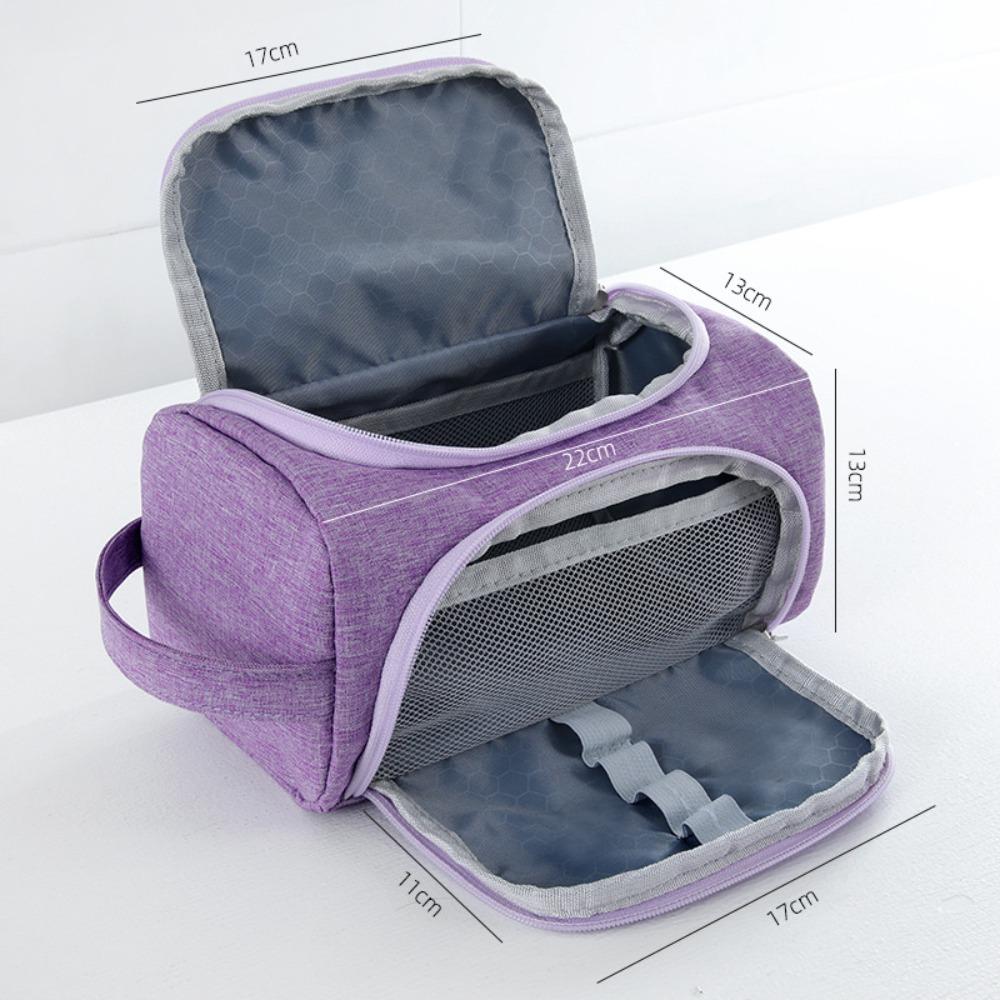 Portable Oxford Cloth Pencil Case Waterproof Multi-layer Stationery Storage Bag Large Capacity Pen Bag School Office