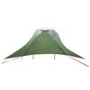 Car Canopy with Roof Green 350 X 250 Cm Polyester and Steel