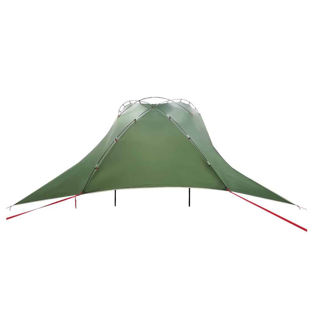 Car Canopy with Roof Green 350 X 250 Cm Polyester and Steel