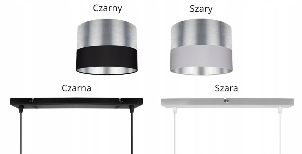 CEILING HANGING LAMP CHROME LAMPSHADE LED