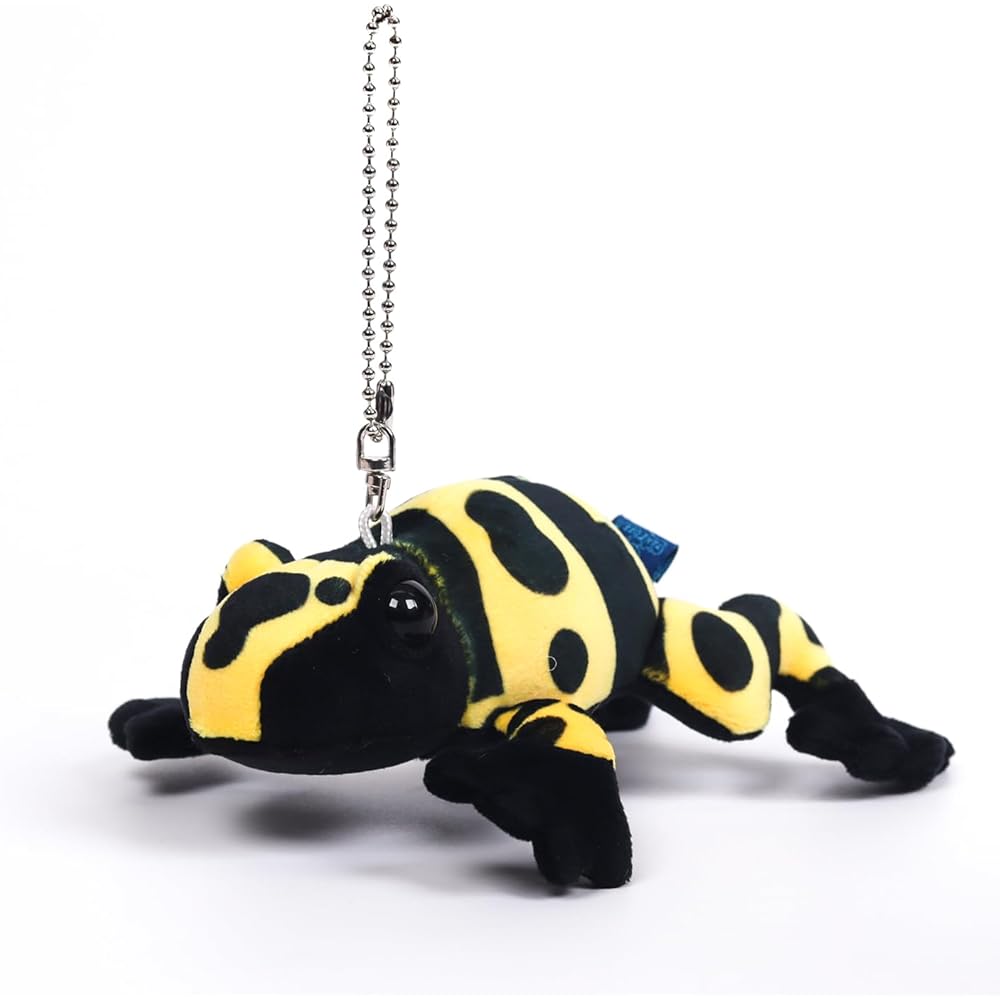 Takeoff Plush Keychain Strap Kio Bi Yadokugaeru Frog Design