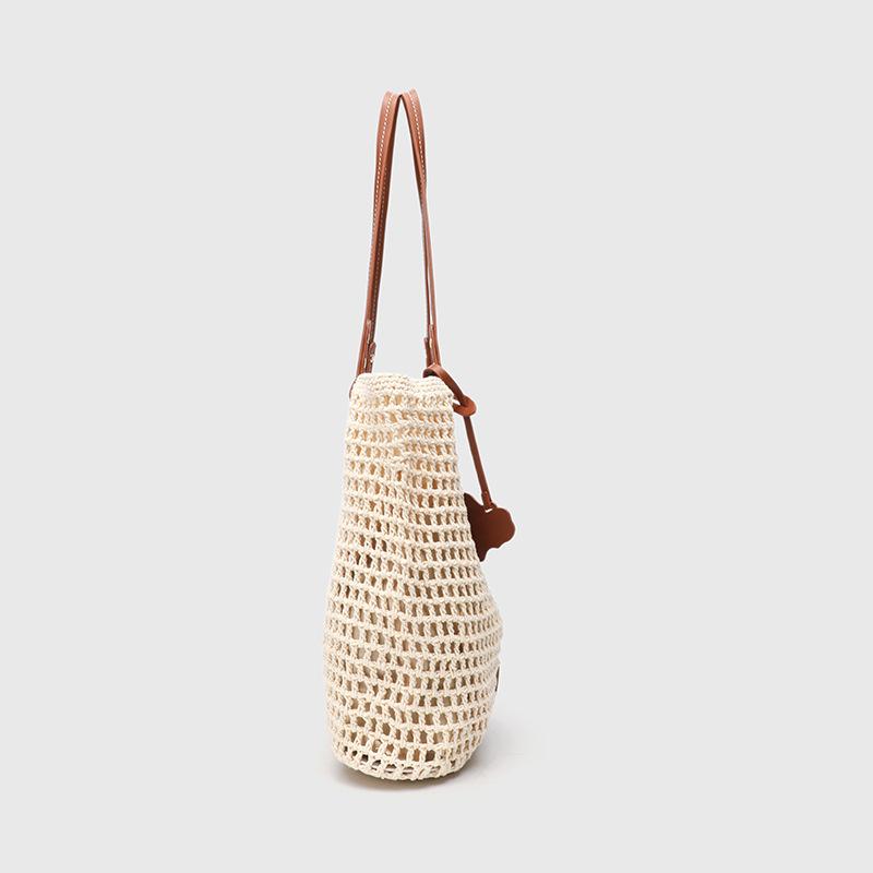 Leisure Tote Bag, Women's Beach Woven Bag