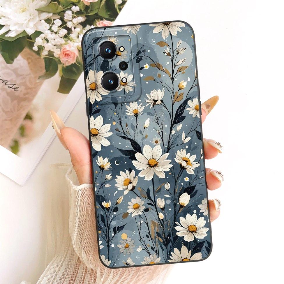 Cover For Realme GT Neo2 Case RMX3370 Silicone Luxury Fashion Cool Kawaii Cute Painted Casing For Realme GT Neo 2