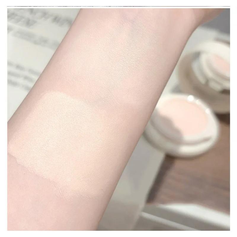 2 in 1 Double Layer Powder Cushion Clear Natural Lasting Brightening Gege Bear Makeup Concealer Loose Powder Cushion Cream