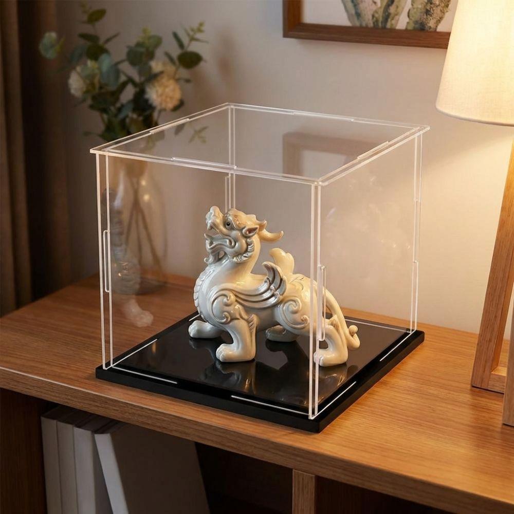 Anti-Scratch Clear Display Case High Clarity Action Figures Box  Home Office Display