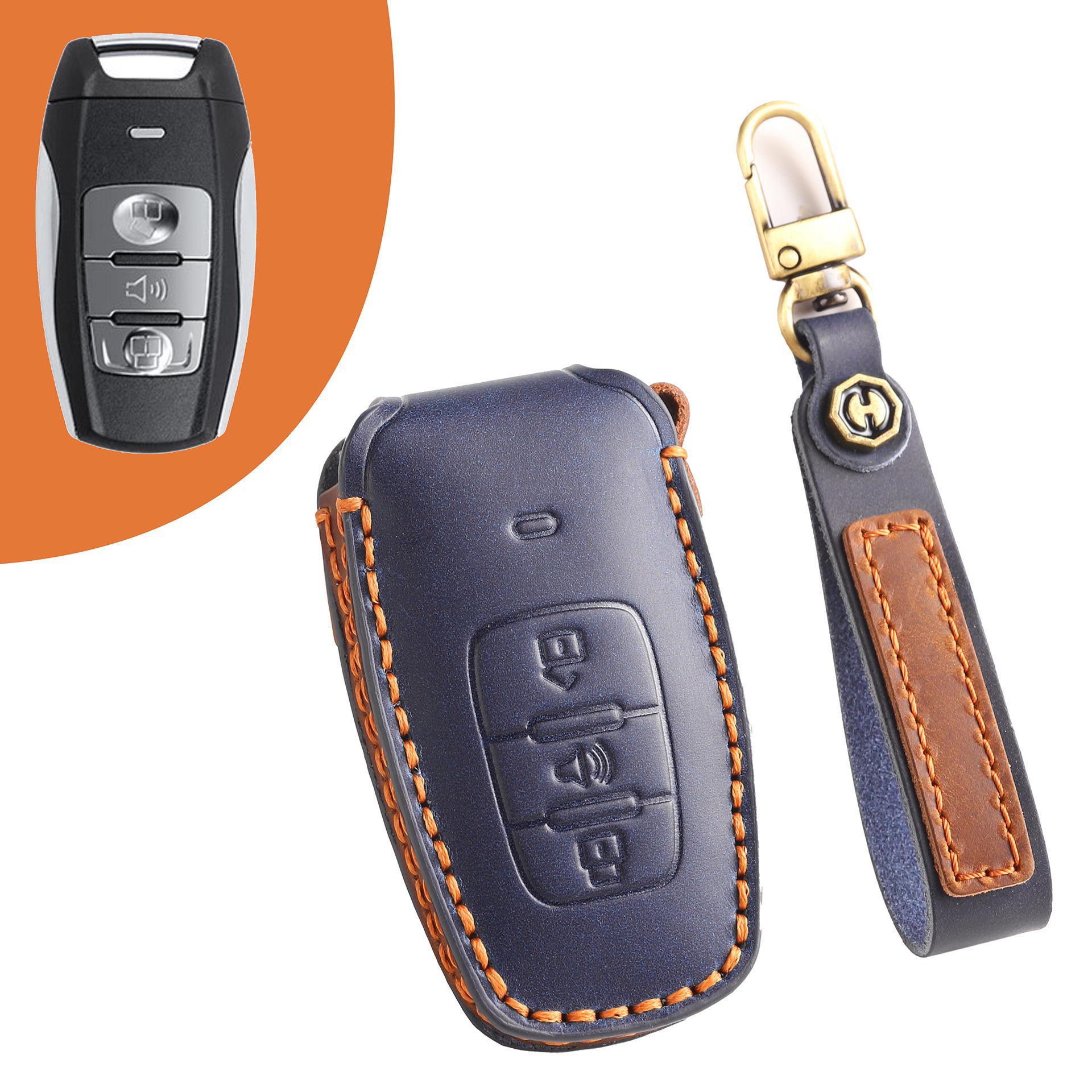 

Haval H6S H9 M6 First Love Big Dog Great Wall Cannon Премиум кожаный чехол для ключей ручной работы