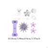 Cup -Accessoires Set, Charms, Ideal Gift for Tumbler, Stylish Spilling Stopper, Parts Ornament