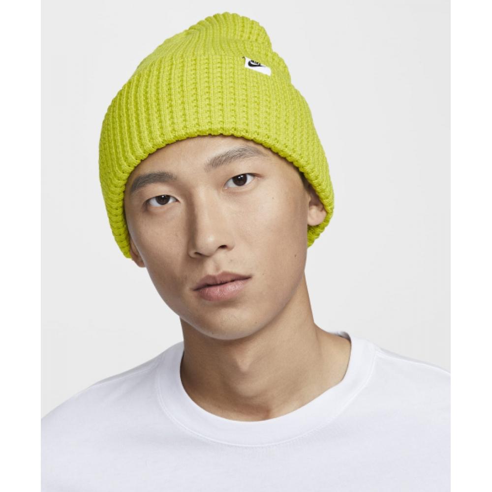 

Nike Peak Waffle Knit Beanie Bright Cactus Fz2123 357 FREE