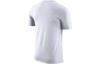 Nike T Shirts Men's White Crew Neck Moderate Straight Fit AJ2444-100