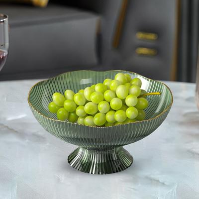 Light Luxury Simple Fruit Plate Snack Tray Candy Dried Fruit Dessert Display Stand for Home Living Room Coffee Table Decor