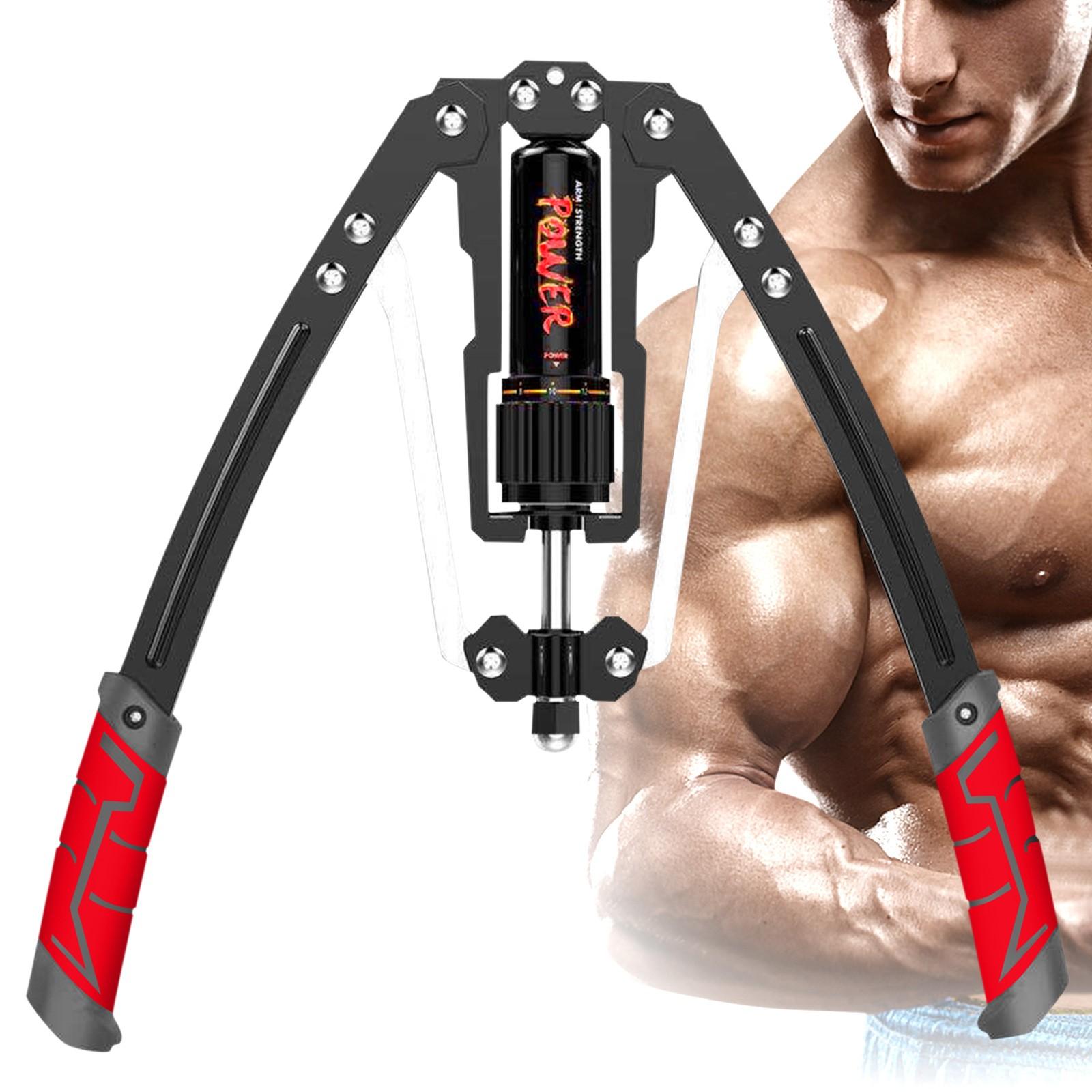 

Мужской регулируемый штанга для укрепления рук, домашний тренажер для мышц груди, рук, фитнес-оборудование, устройство для укрепления рук 1 мл One Size красный