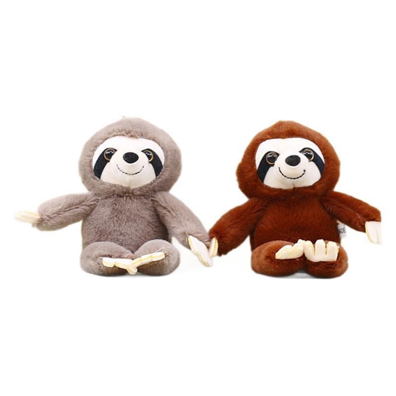 Cute Plush Monkey Keychain Adorable Long Arm Soft Toy Hanging Decoration For Bags