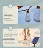 Solar-Powered LED Hemp Rope String Lights: Waterproof Copper Wire for Camping, Christmas, and Yard Decoration