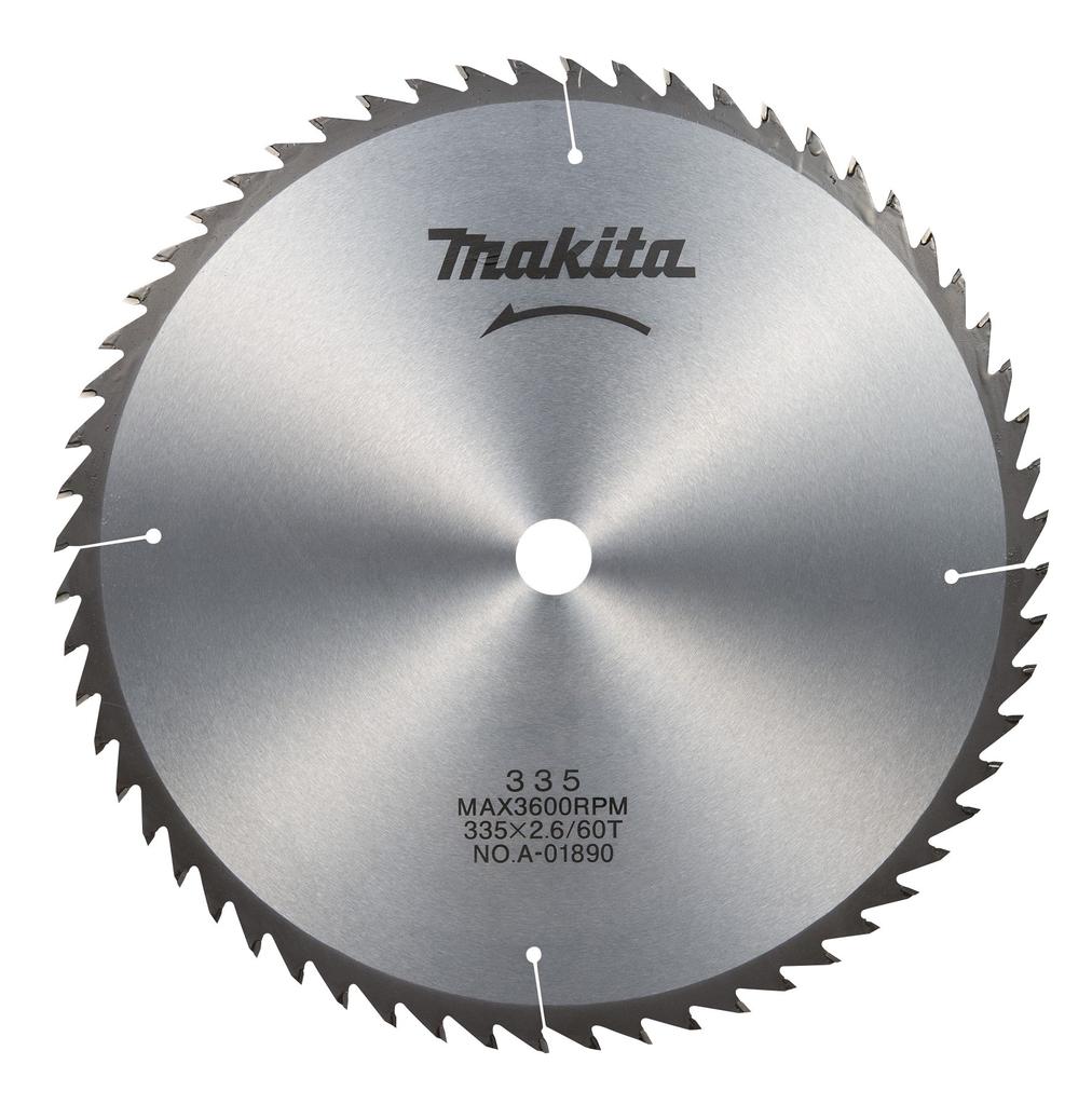 Makita Circular Saw 335mm Outer 60 Blade, Diameter, Teeth, A-01890