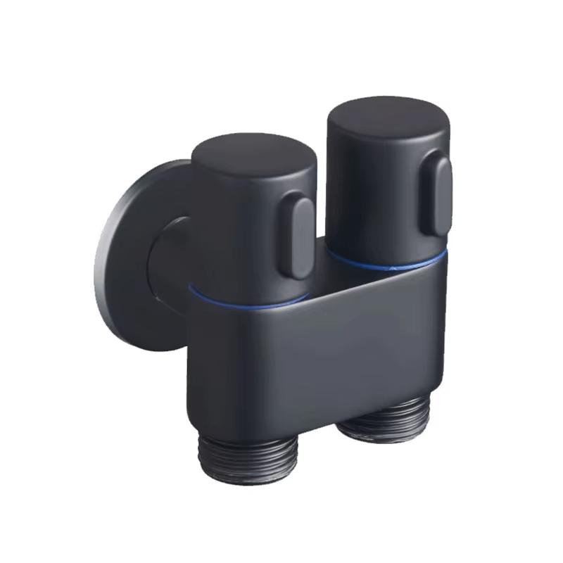 Dual Outlet Angle Valve Toilet Cleaning Sprayer Set Portable Cold Water Bidet Handheld Bathroom Accessories Anna Shower