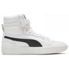 Puma Sky LX Mid Sportleder High Top Sneaker Unisex Sneaker Schwarz Weiß 372874-06