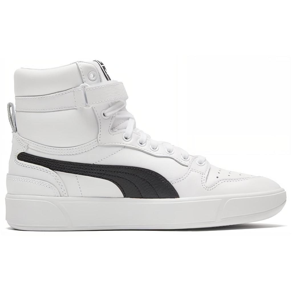 Puma Sky LX Mid Sportleder High Top Sneaker Unisex Sneaker Schwarz Weiß 372874-06