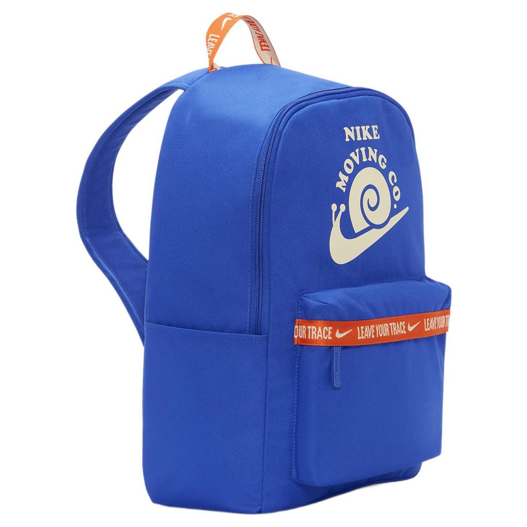 Nike Zaino Regular Unisex Heritage in Poliestere Blu DV6070-405