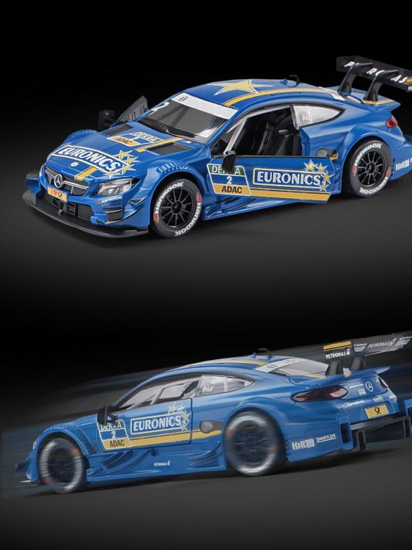 1:32 Mercedes-Benz C63 AMG Assembly Car Alloy Car Diecasts & Toy Vehicles Car Model Miniature Scale Model Car Toy For Children
