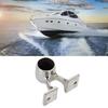 Upgraded Leg Rest Stainless Steel Rail Bracket with 25mm Inner Diameter for Boat